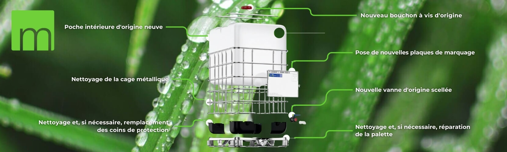 Illustration des intérêts du pack trois cuves + kits de raccordement